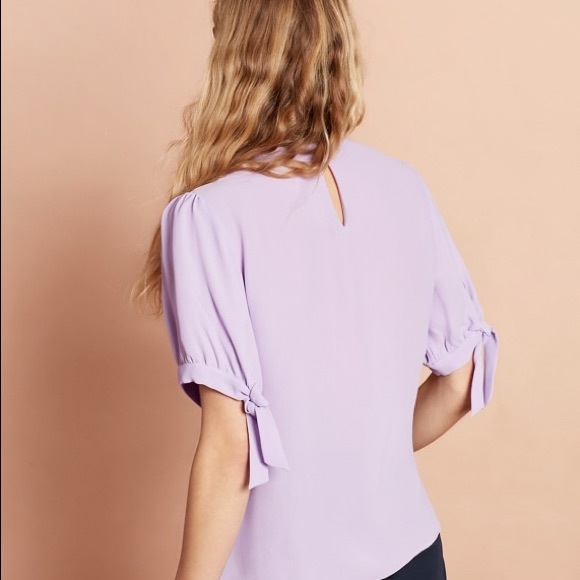 Brooks Brothers Lilac Blouse NWT - Picture 4 of 7